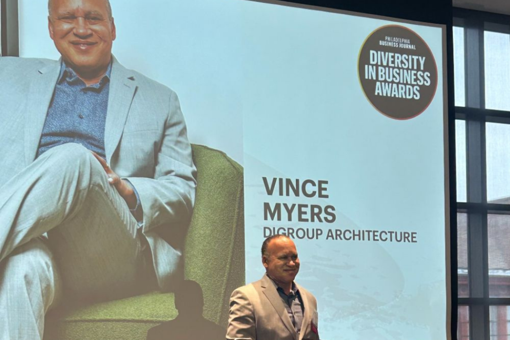 DIGroup Architecture's Vince Myers Honored as 2025 Diversity in Business Leader