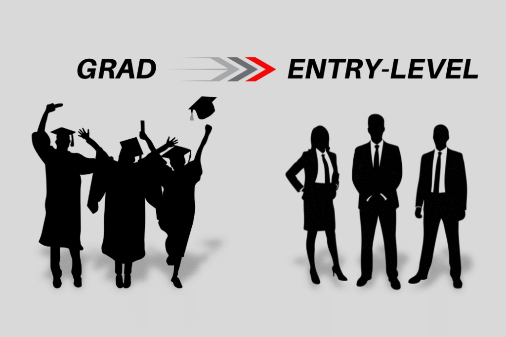 College grad to professional silhouettes