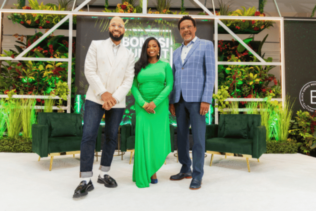 BOMESI co-founders with Judge Greg Mathis