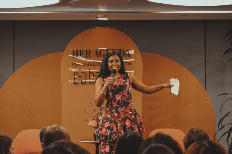 Rhonesha Byng on stage